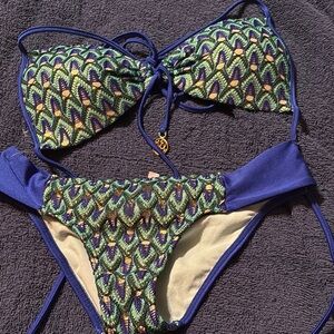 Luli Fama Vibrant Patterned Bikini